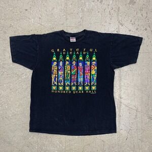 Vintage Grateful Dead Shirt Mens XL Hundred Year Hall 1995 GDM Europe 72 Rare